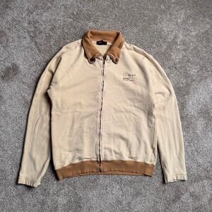 TAN DIESEL BUTTON COLLAR JACKET